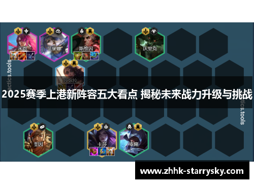 2025赛季上港新阵容五大看点 揭秘未来战力升级与挑战