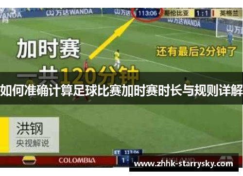 如何准确计算足球比赛加时赛时长与规则详解