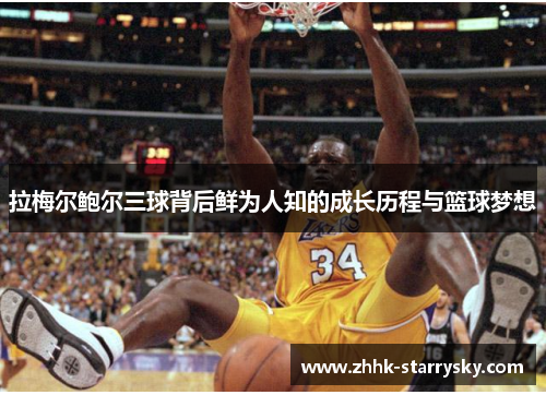 拉梅尔鲍尔三球背后鲜为人知的成长历程与篮球梦想